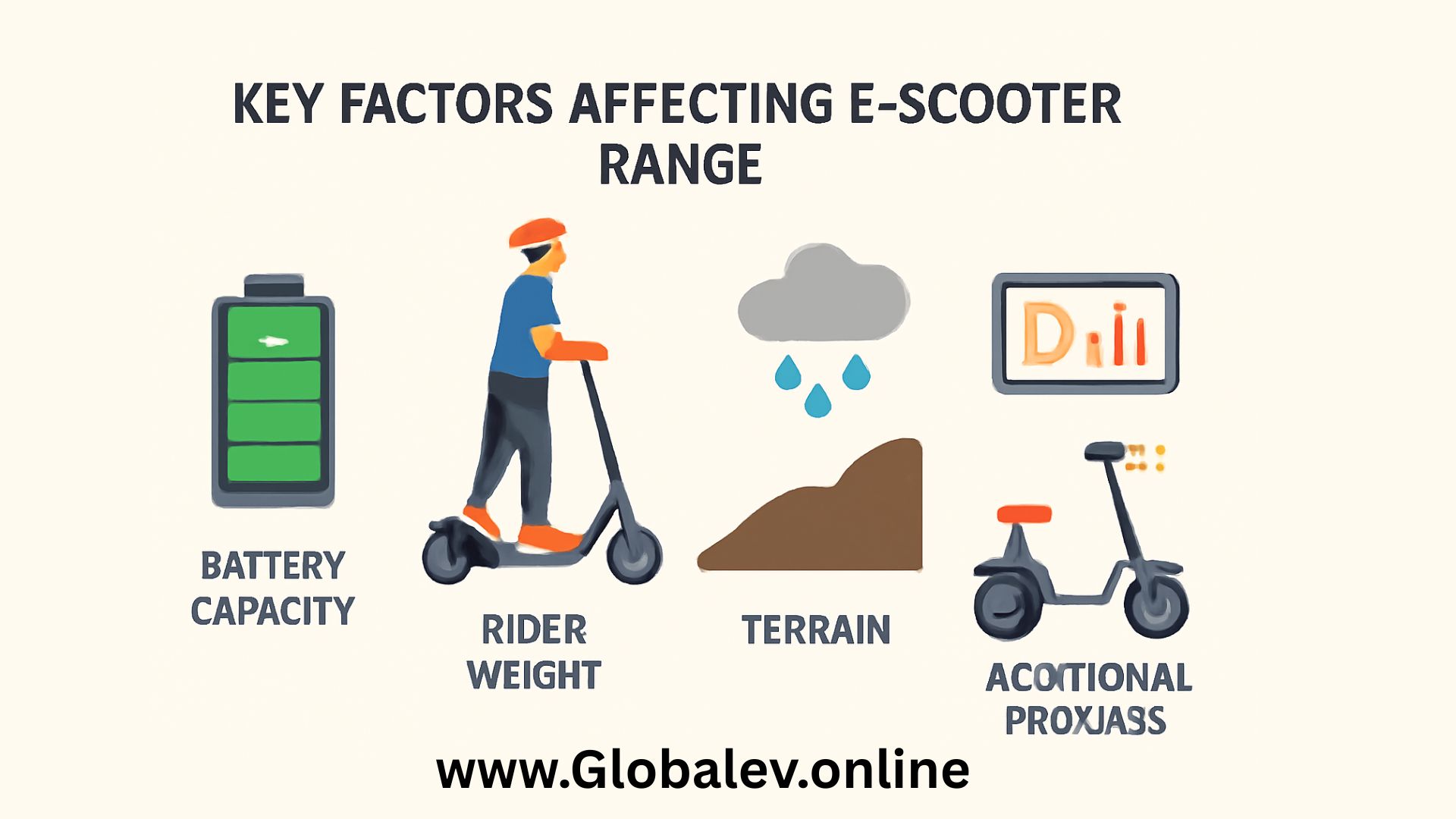 E-scooter range comparison